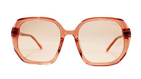 HERMOSSA  1383 C2 54  Kadın/ PEMBE Geometrik Çerçeve Güneş Gözlüğü