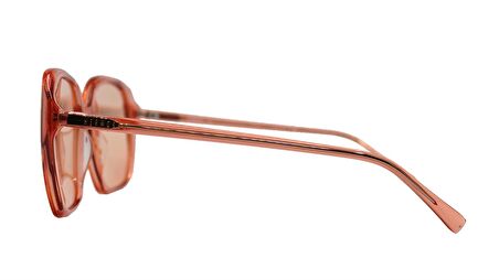 HERMOSSA  1383 C2 54  Kadın/ PEMBE Geometrik Çerçeve Güneş Gözlüğü