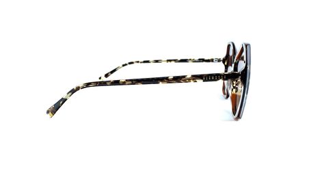 HERMOSSA  1387 C2 57  Kadın KARMA Geometrik Çerçeve Güneş Gözlüğü