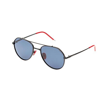 Despada DS 2281 C1 56 Polarize Unisex Damla Siyah Metal Güneş Gözlüğü