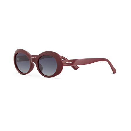 Despada Ds 2338 C3 52 Kadın Oval Bordo Kemik Güneş Gözlüğü