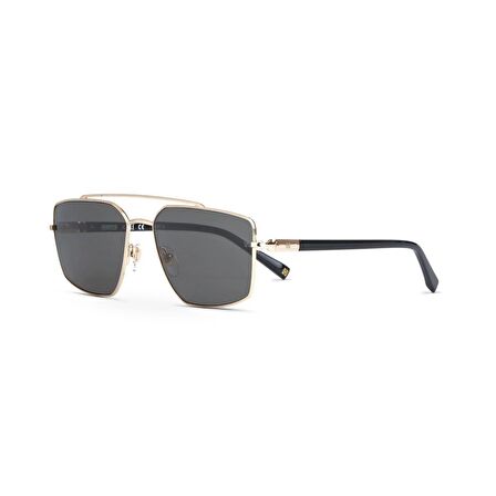 Hermossa Hm 1666 C1 60 Unisex Kare Füme Kemik Güneş Gözlüğü