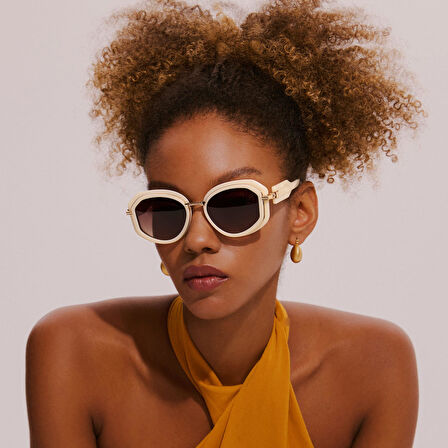 Despada DS 2347 Geometrik Kadın Güneş Gözlüğü