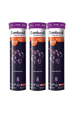 Sambucol_Plus Efervesan 15 Tablet-3 ADET-SKT:12/2023