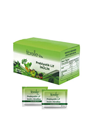 Fibrelle Prebiyotik Lif İnülin Hindibağ 30 Saşe x 2 Gr - AROMASIZ