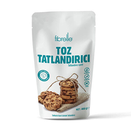 Fibrelle Toz Tatlandırıcı 400 g   SoSa