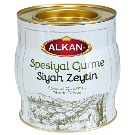 Alkan Spesiyal Gurme Zeytin 2kg Teneke