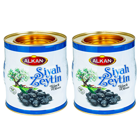 Alkan Az Tuzlu Zeytin 2kg 2'li Kampanya