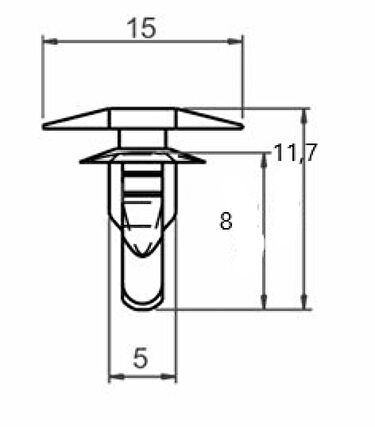 DAIHATSU, HONDA, ISUZU LEXUS MAZDA MITSUBISHI NISSA TOYOTA GM FİTİL KLİPSİ 90664-671-0030 SAYK0801 12 ADET MARKA İLE UYUMLU