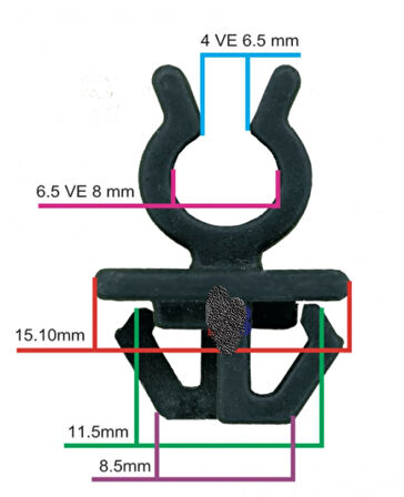 Honda - Toyota - Hyundai SAYK1214 12 ADET MARKA İLE UYUMLU