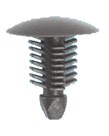 ÜNİVERSAL DÖŞEME KLİPSİ GRİ 9×24×18 SAYK5002 12 ADET