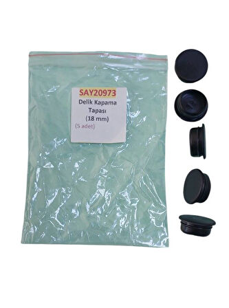 20973 Delik Kapama Tapası 18 mm  5 ADET 20973