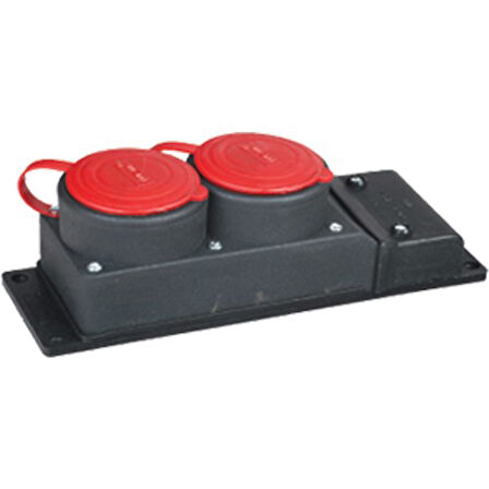 NE-AD 4009 Trifaze Kauçuk 2 Li Priz 