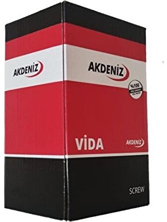 Akdeniz Yhb Matkap Uçlu Vida 4,2X45 (500 Adet)