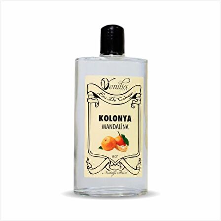 Venilia Mandalina 80 Derece Cam Şişe 200 ml Kolonya