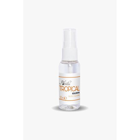 Venilia Tropik 80 Derece Sprey Pet Şişe 30 ml Kolonya