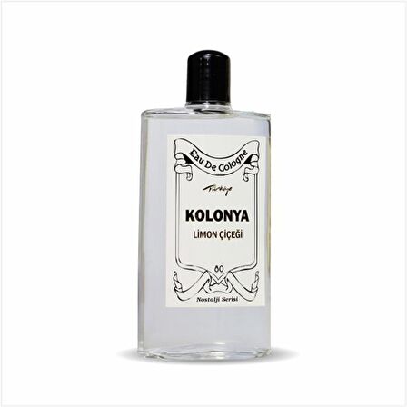 Venilia Limon Çiçeği 80 Derece Cam Şişe 200 ml Kolonya