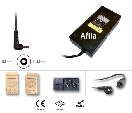 Delta-Liteon 19V 9.5A 180W (5.5*2.5mm) Adaptör (Asus 19.5V 9.23A) / Hadron-GXHH3