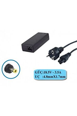 Compaxe CLH-306 Hp 65W 18.5V 3.5A 4.8-1.7 Notebook Adaptörü