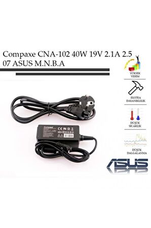 Compaxe CNA-102 40W 19V 2.1A 2.5-07 Asus Adaptör