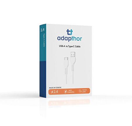 Adapthor Usb To Type C  2.4 Amper Kablo 