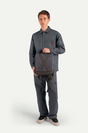 Mor Unisex Sırt Çanta | (Nordhug Mini - Plum)