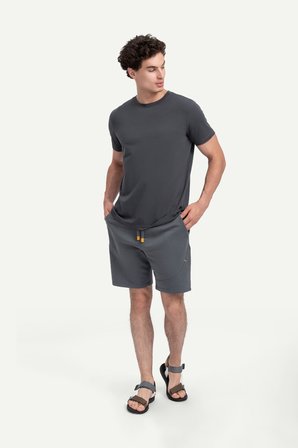Erkek Regular Fit Basic T-Shirt - Plum