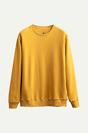 Unisex Basic Regular Sweatshirt - Ruga - Sulphur
