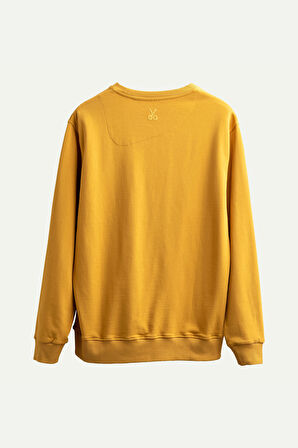 Unisex Basic Regular Sweatshirt - Ruga - Sulphur