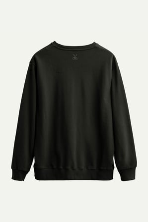 Antrasit Erkek Basic Regular Sweatshirt | (Ruga - Asphalt)