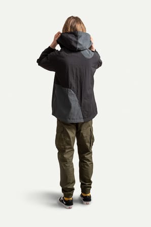 Siyah Unisex Rüzgarlık Ceket | (Pakaru - Tar)