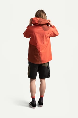 Kırmızı Unisex Rüzgarlık Ceket | (Pakaru - Coral)