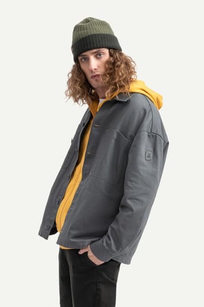 Gri Unisex Worker Ceket | (Creapus - Storm)
