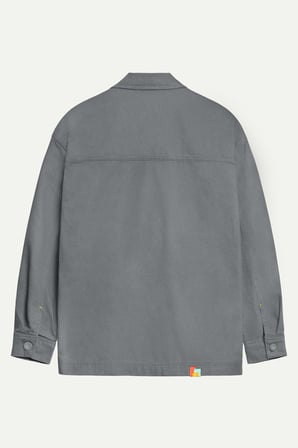 Gri Unisex Worker Ceket | (Creapus - Storm)