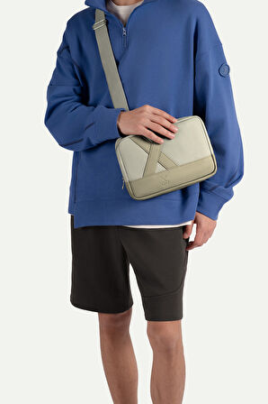 Unisex Çapraz Mini Çanta - Nougrod - Concrete