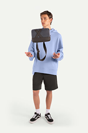 Unisex Çapraz Mini Çanta - Nougrod - Plum