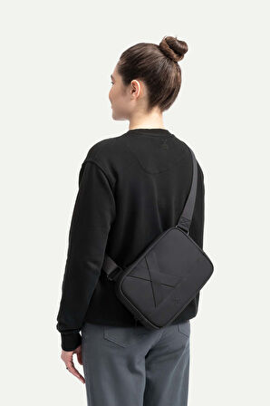 Unisex Çapraz Mini Çanta - Vaantha - Tar