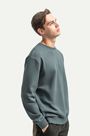 Unisex Basic Regular Sweatshirt - Ruga - Storm