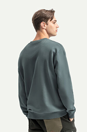 Unisex Basic Regular Sweatshirt - Ruga - Storm