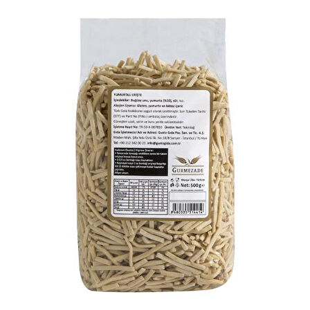 Gurmezade Yumurtalı Erişte 500 g e
