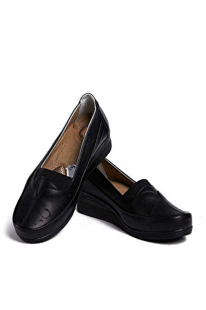 Bestello Desenli Poli Comfort 018-C505-23K Kadın Ayakkabı