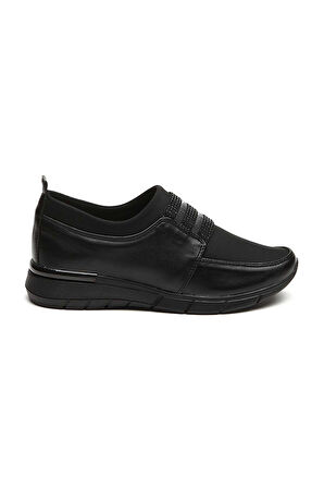 Bestello Bağcıksız Poli Comfort 018-F220-23K Kadın Ayakkabı