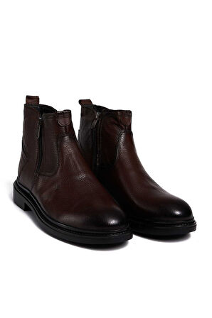 Bestello Bağcıksız Kauçuk Taban Düz Bot 023-702 Erkek Bot