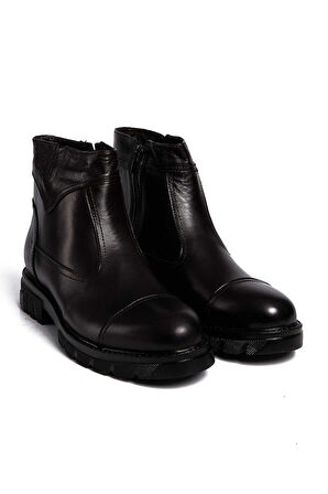 Bestello Bağcıksız Kauçuk Taban Düz Bot 020-601 Erkek Bot