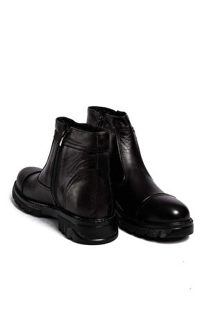 Bestello Bağcıksız Kauçuk Taban Düz Bot 020-601 Erkek Bot