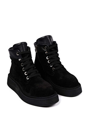 Bestello Bağcıklı Termoplastik Düz Bot 101-SNT22-07 Kadın Bot