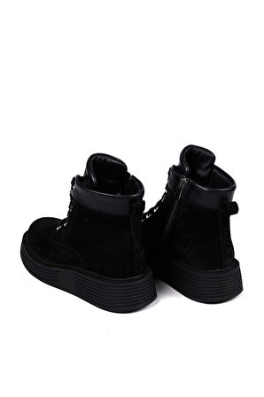 Bestello Bağcıklı Termoplastik Düz Bot 101-SNT22-07 Kadın Bot