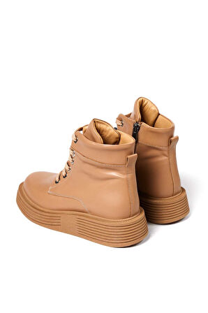 Bestello Bağcıklı Termoplastik Düz Bot 101-SNT22-07 Kadın Bot