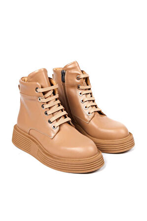 Bestello Bağcıklı Termoplastik Düz Bot 101-SNT22-07 Kadın Bot