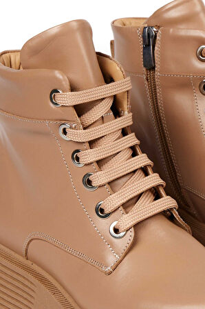 Bestello Bağcıklı Termoplastik Düz Bot 101-SNT22-07 Kadın Bot